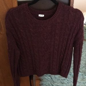 Maroon Sweater
